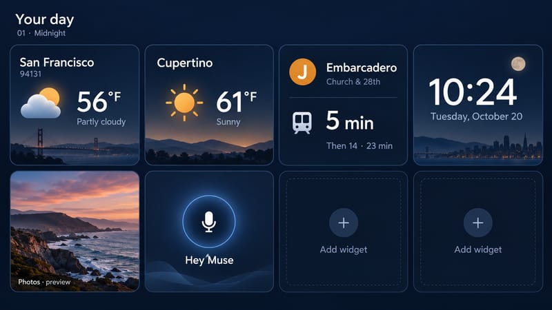 ImageGen's Midnight dashboard concept